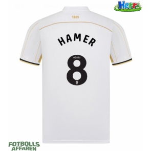 Sheffield United Gustavo Hamer #8 Bortatröja 2025-26 Kortärmad